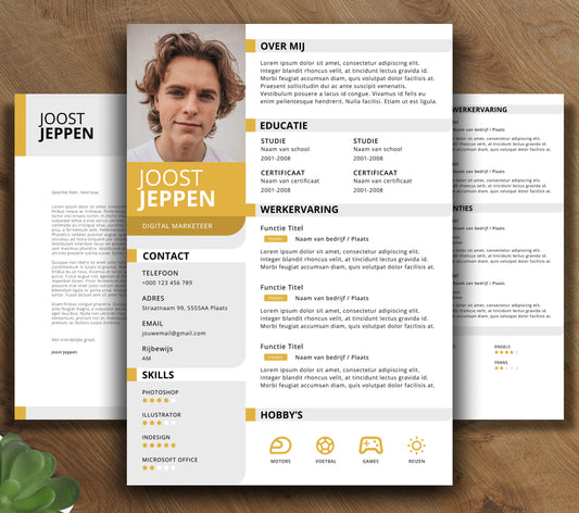 CV Template Pakket - Joost Jeppen