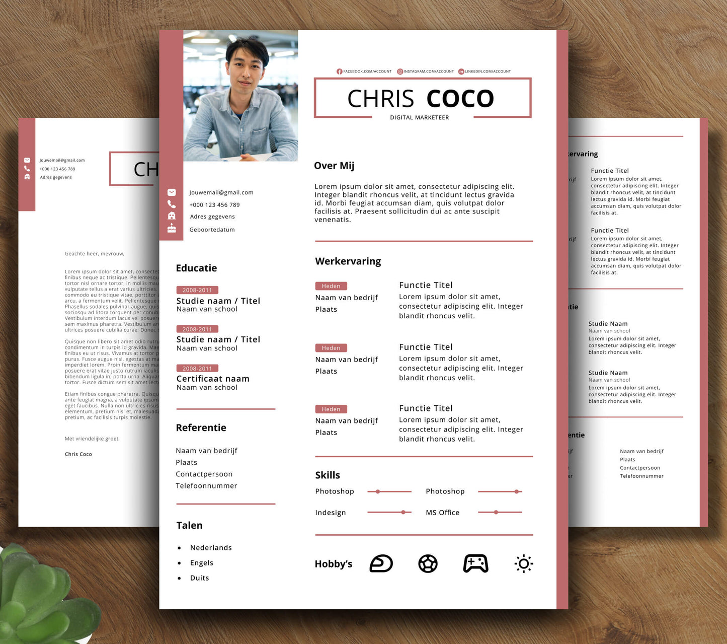 CV Template Pakket - Chris Coco