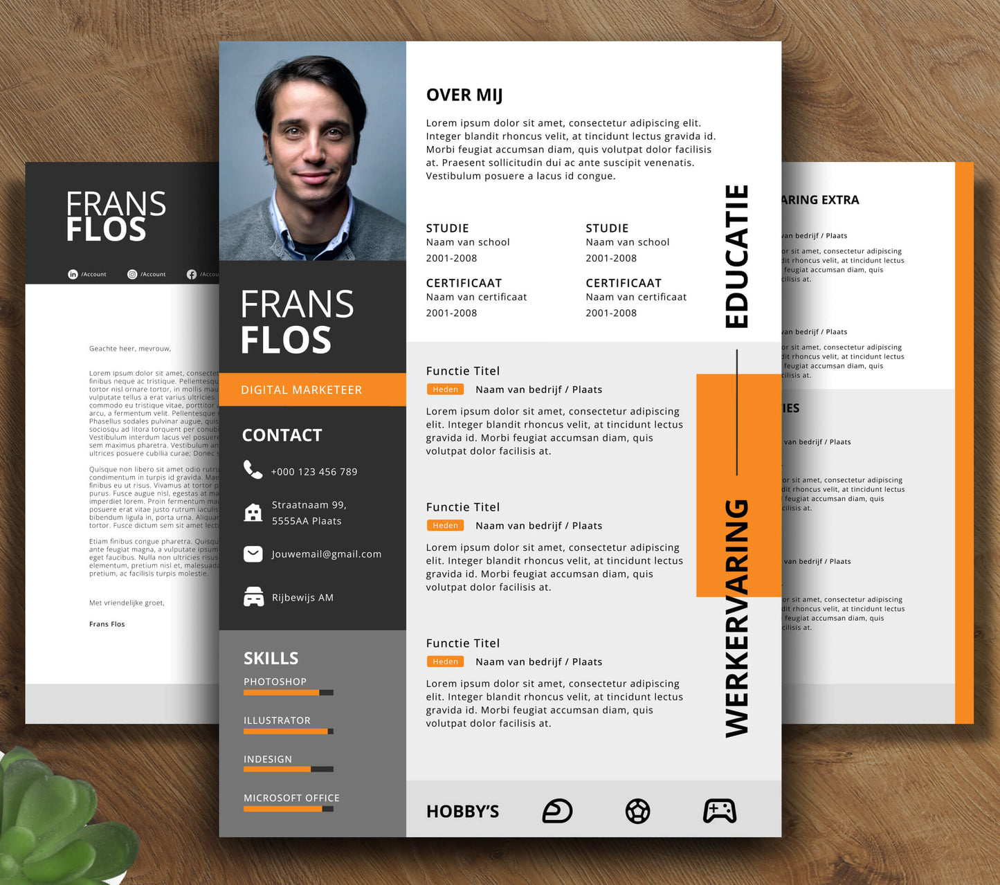 CV Template Pakket - Frans Flos
