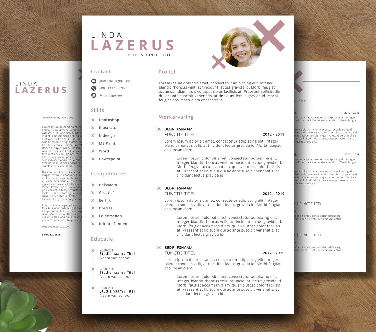 CV Template Pakket - Linda Lazerus