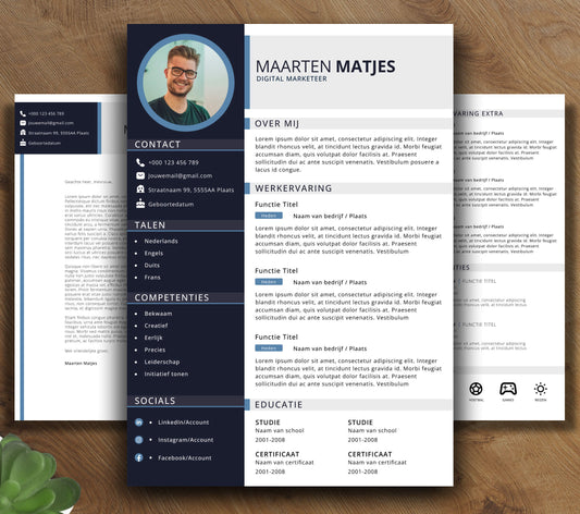 CV Template Pakket - Maarten Matjes