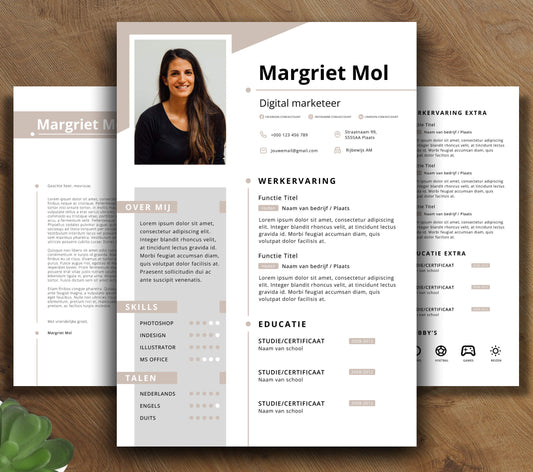 CV Template Pakket - Margriet Mol
