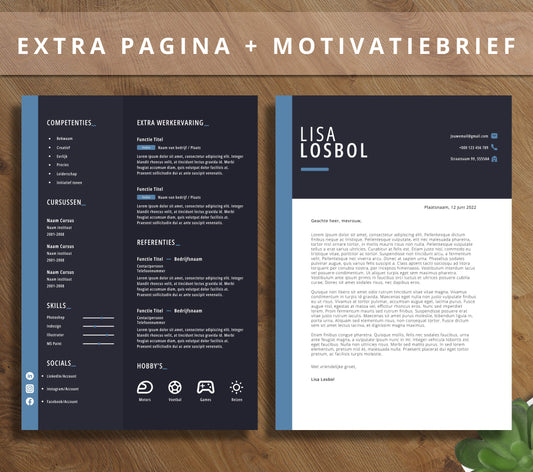 CV Template Pakket - Lisa Losbol